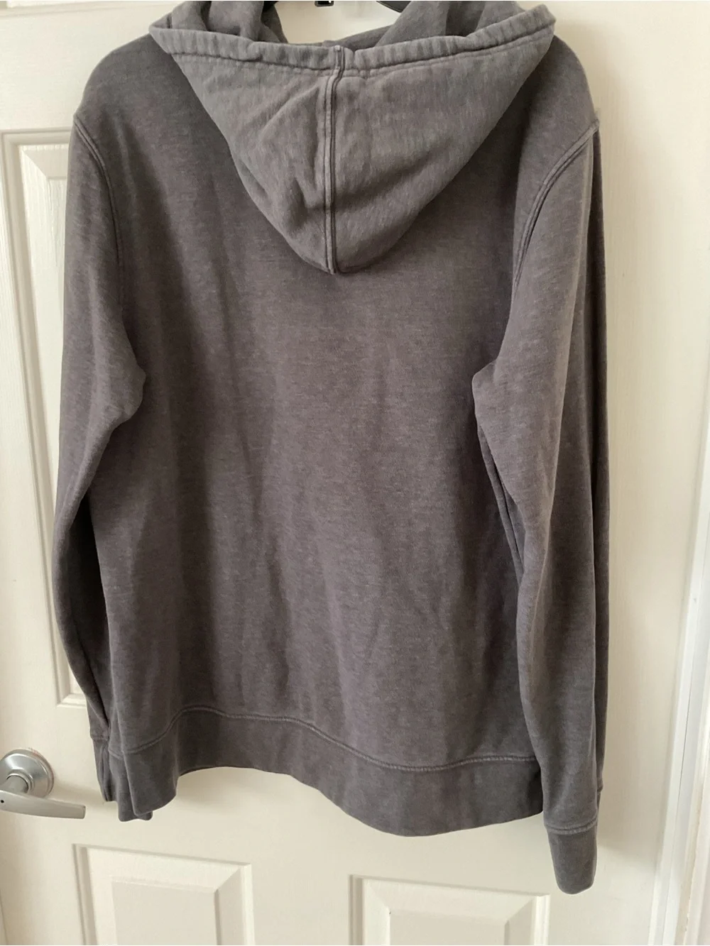 The North Face Men's Charcoal Gray Logo Pullover Hoodie